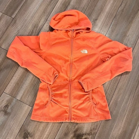 The North Face Jackets & Blazers - North Face Coral/Pink Fleece Quarterzip Jacket Women XS
